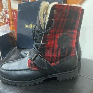 RALPH LAUREN LUMBERJACK BOOTS